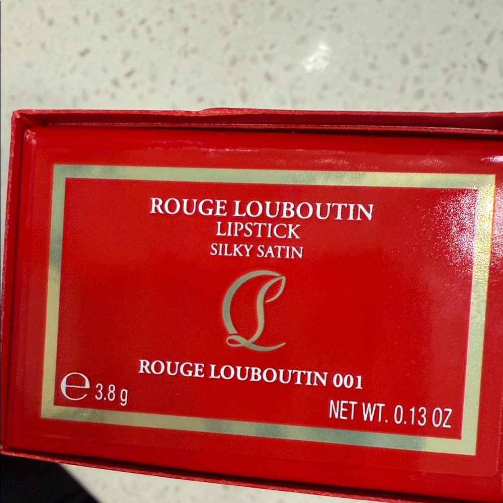 Christian Louboutin Gold Lipstick in Red Packaging - Picture 7 of 7